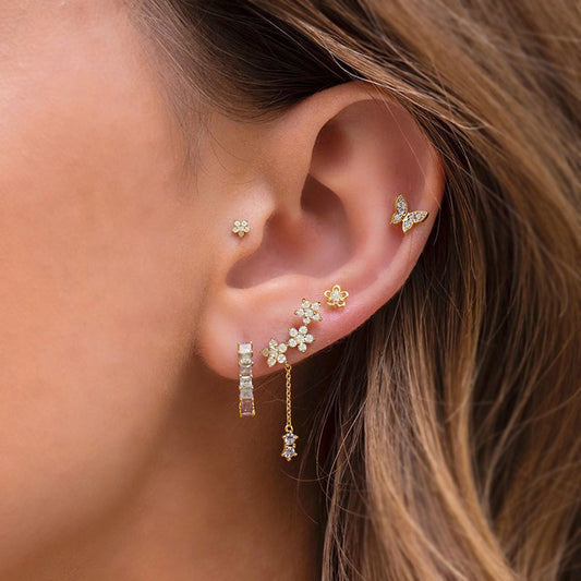 Stackable Earrings Set – Various Styles