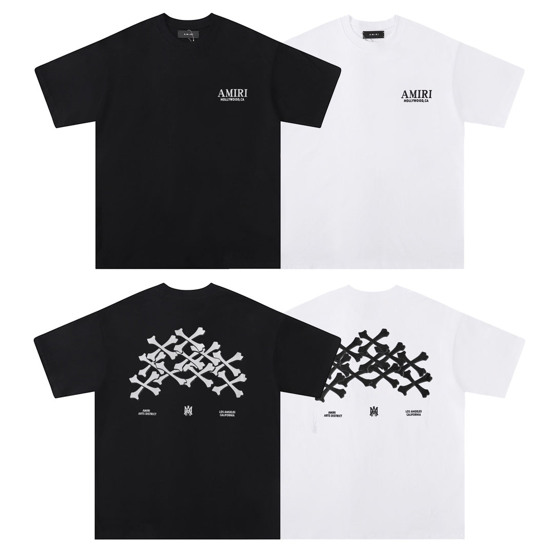 AMRI Bones Stacked T-Shirt
