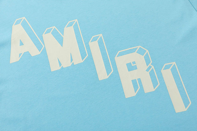 AMRI Logo Printed Crewneck T-Shirt