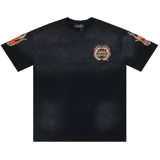 AMRI Flame-Graphic T-Shirt