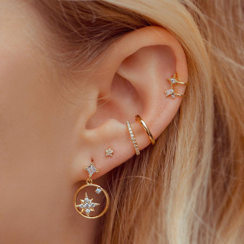 Stackable Earrings Set – Various Styles