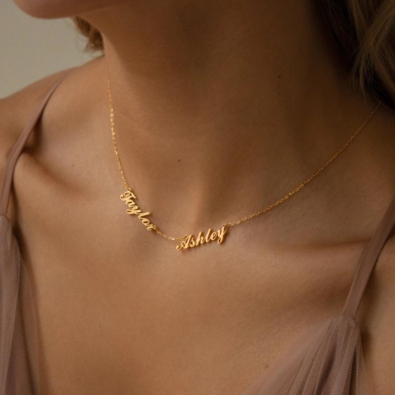 Personalized Name Necklace with 1–6 Names