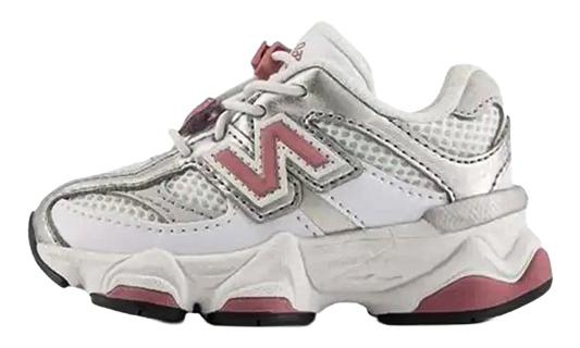 9060 Bungee Lace TD "White Rosewood Silver" I90606HV
