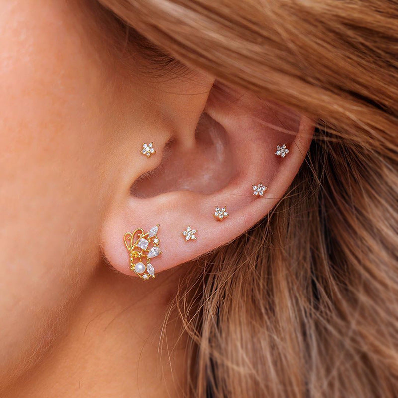 Stackable Earrings Set – Various Styles