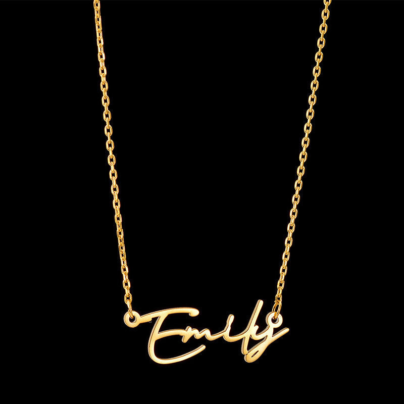 Personalized Name Necklace – 20 Fonts Available