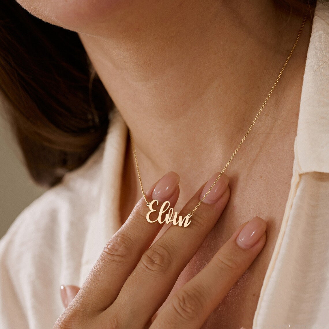 Personalized Name Necklace – 20 Fonts Available