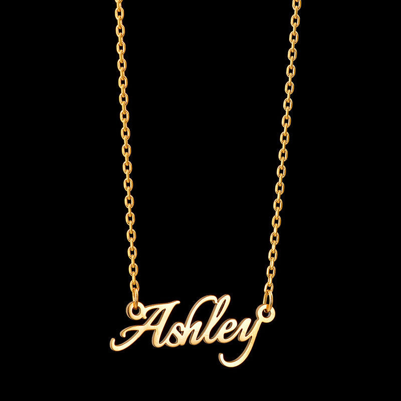 Personalized Name Necklace – 20 Fonts Available
