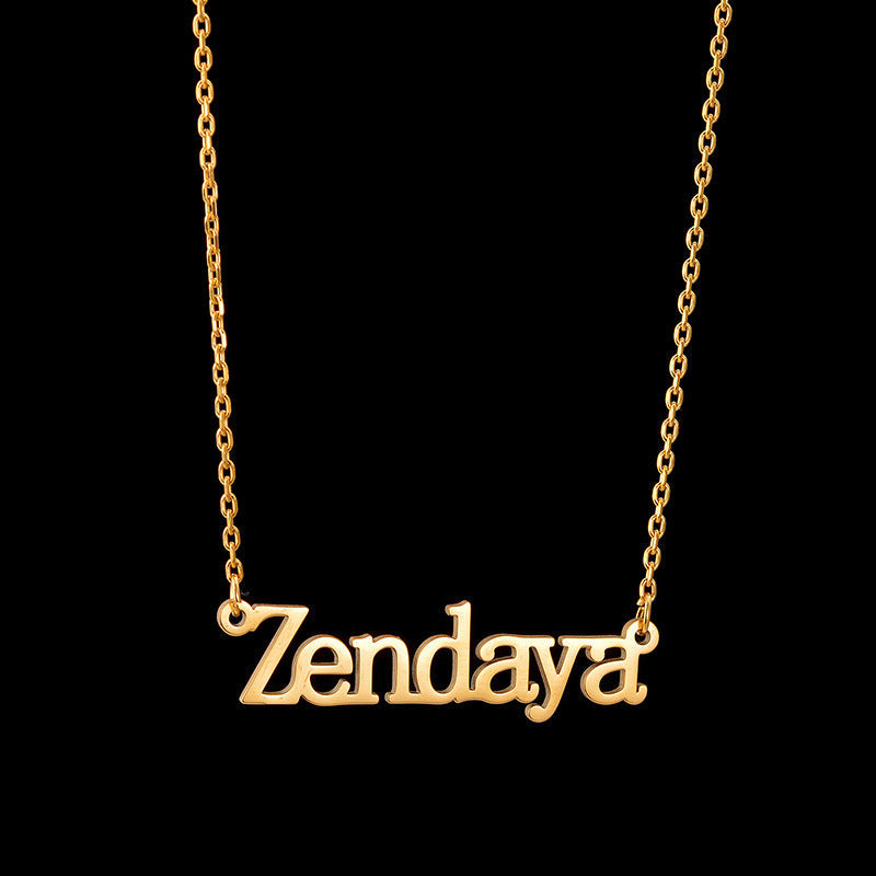 Personalized Name Necklace – 20 Fonts Available