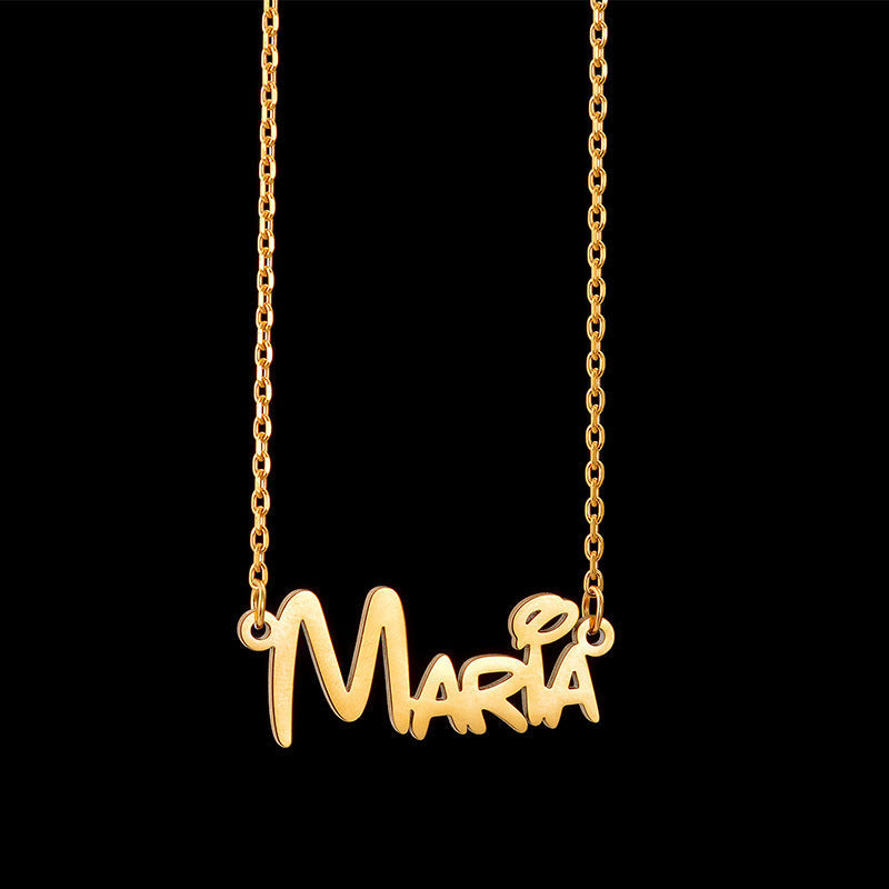 Personalized Name Necklace – 20 Fonts Available