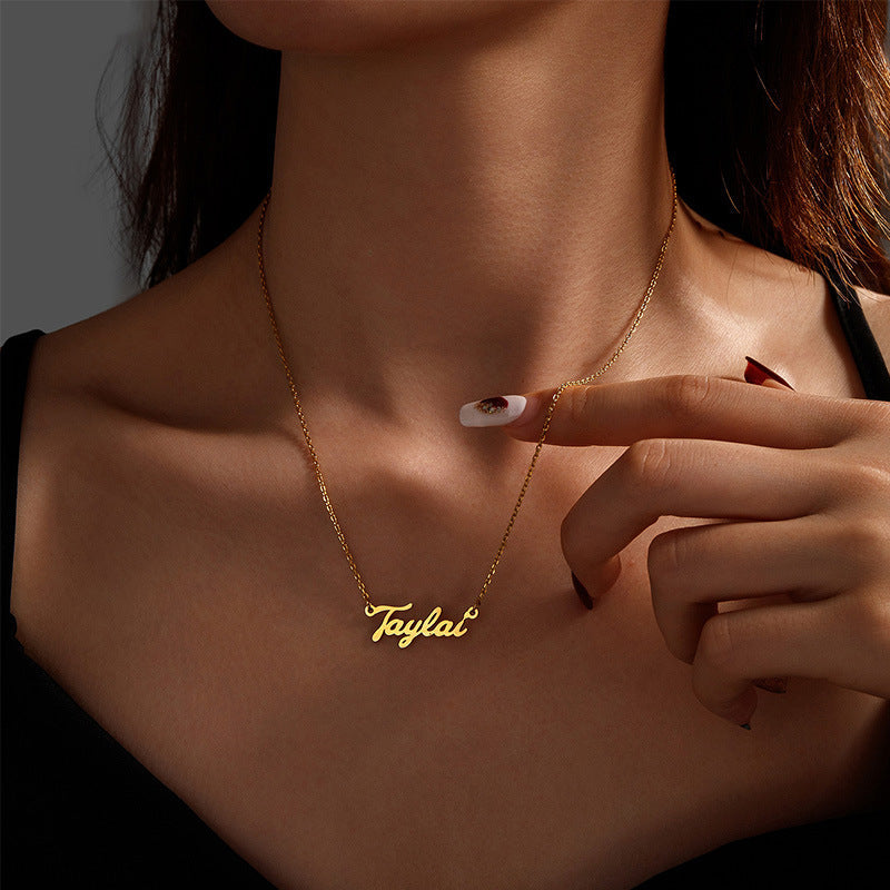 Personalized Name Necklace – 20 Fonts Available
