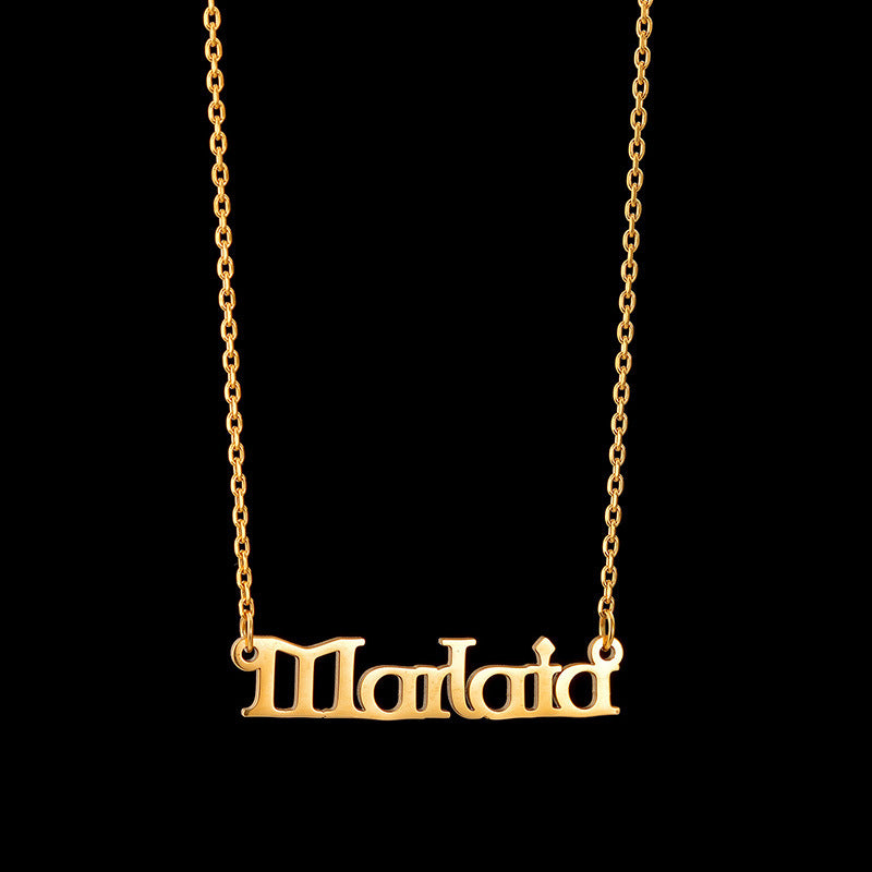 Personalized Name Necklace – 20 Fonts Available