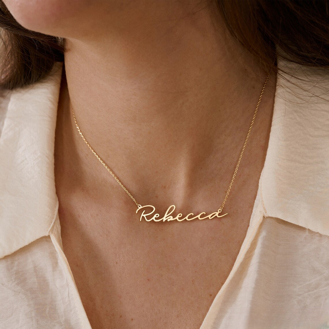 Personalized Name Necklace – 20 Fonts Available
