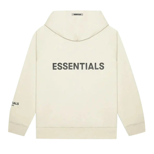 Fear of God Essentials Full Zip Hoodie Cream